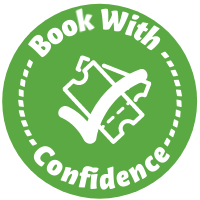 Book with confidence